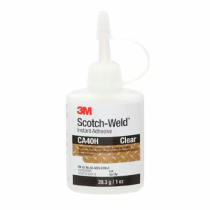 3M CA40H 1 fl oz keo dán nhanh cyanoacrylate trong suốt
