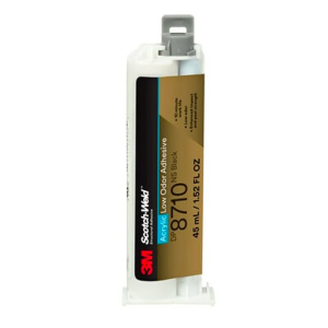 Keo Acrylic 3M Scotch-Weld DP8710NS Black 45ml, keo kết cấu 2 thành phần, ít mùi, màu đen