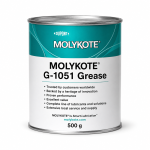 MOLYKOTE G-1051 Mỡ Bôi Trơn Nhựa Cho Ray Trượt Bánh Răng Cơ Cấu Ít Tách Dầu Giảm Ma Sát Công Nghiệp