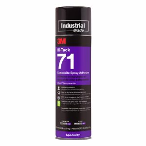 3M Hi-Tack Spray Adhesive 71 keo xịt dán composite trong suốt 24 fl oz