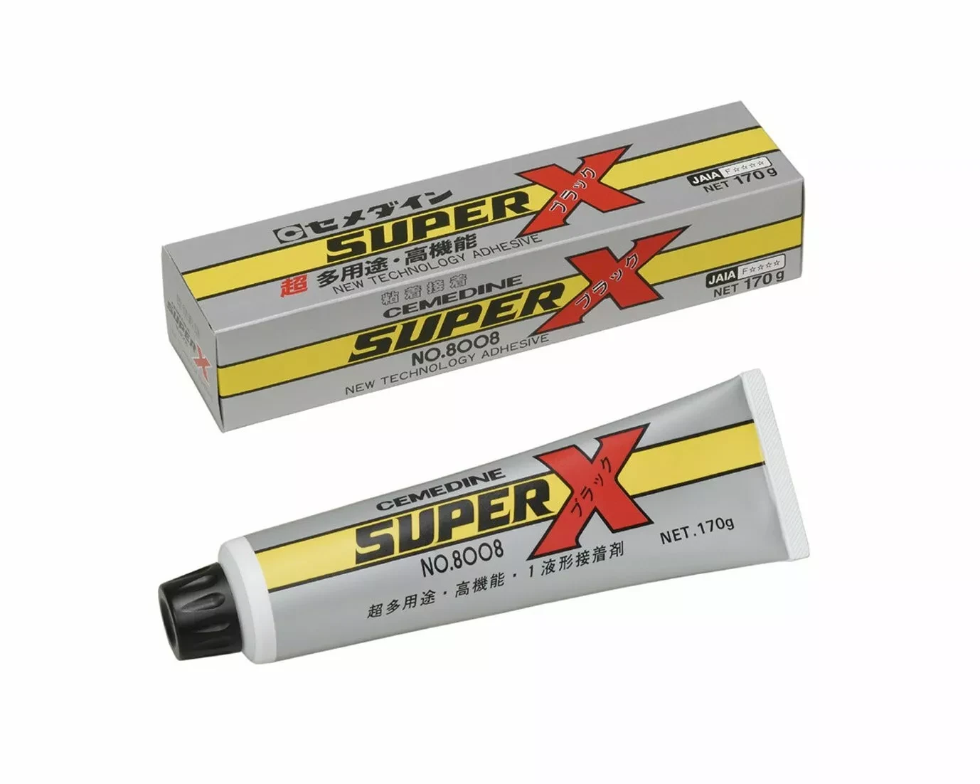 Cemedine 8008 Black NEO AX142 keo dán đàn hồi cho kim loại nhựa