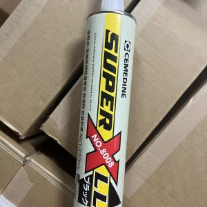 Cemedine Super X 8008 LL Black keo dán đàn hồi 335ml